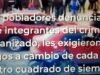 Una comunidad cansada de pagar cuotas a criminales toma la justicia en sus manos