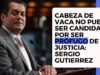 Cabeza de Vaca no puede ser candidato por ser prófugo de la Justicia: Sergio Gutierrez