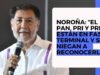 Noroña: “El Pan, Pri y PRD están en fase terminal y se niegan a reconocerlo”